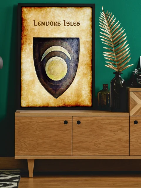 Lendore Isles Canvas Print from Anna Meyer