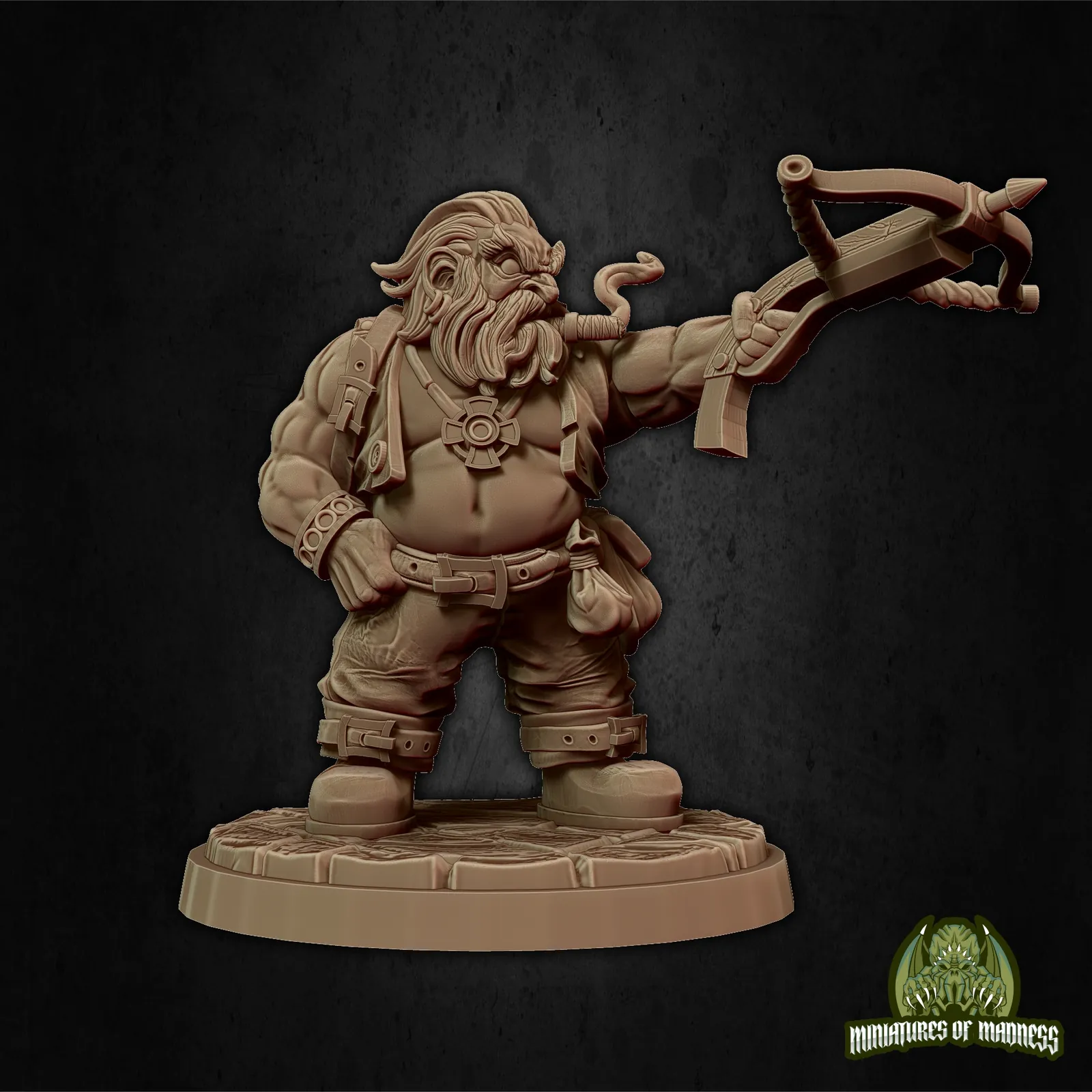 Little Bolin Longlook — Clan Oakentap Dwarf Miniature - Image 2