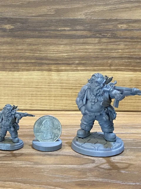 Little Bolin Longlook — Clan Oakentap Dwarf Miniature