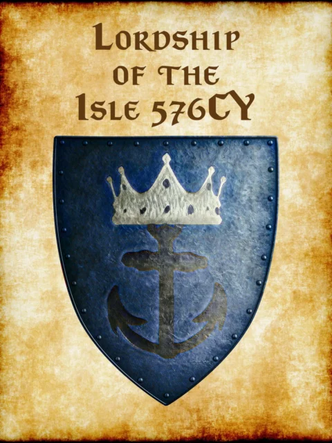 Alternative view of Lordship Of The Isle 576Cy Fantasy Canvas Artwork from Anna Meyer