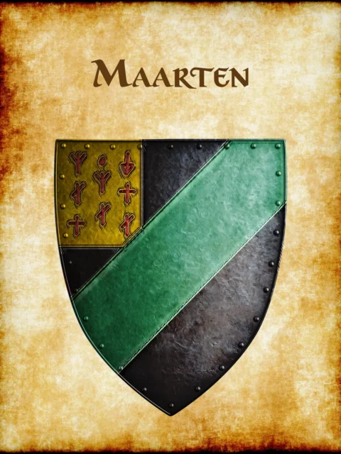 Alternative view of Maarten Fantasy Art Print from Anna Meyer