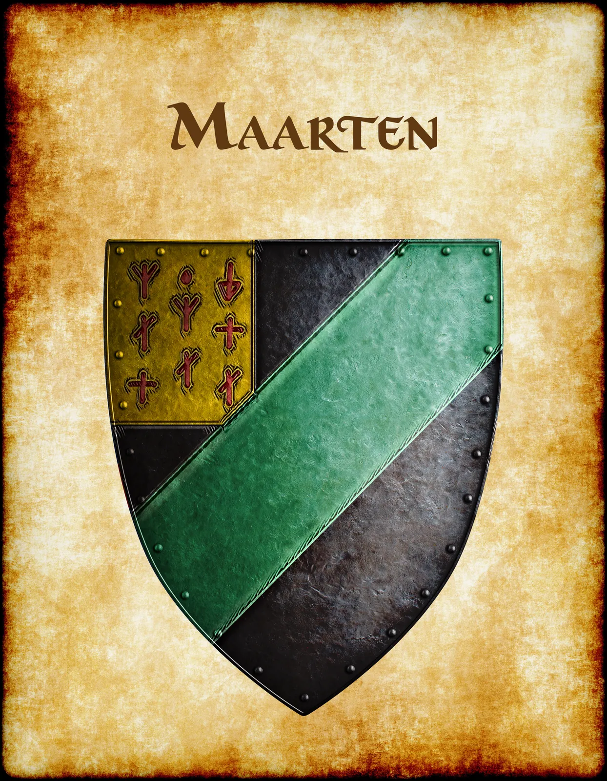 Maarten Fantasy Art Print from Anna Meyer - Image 2