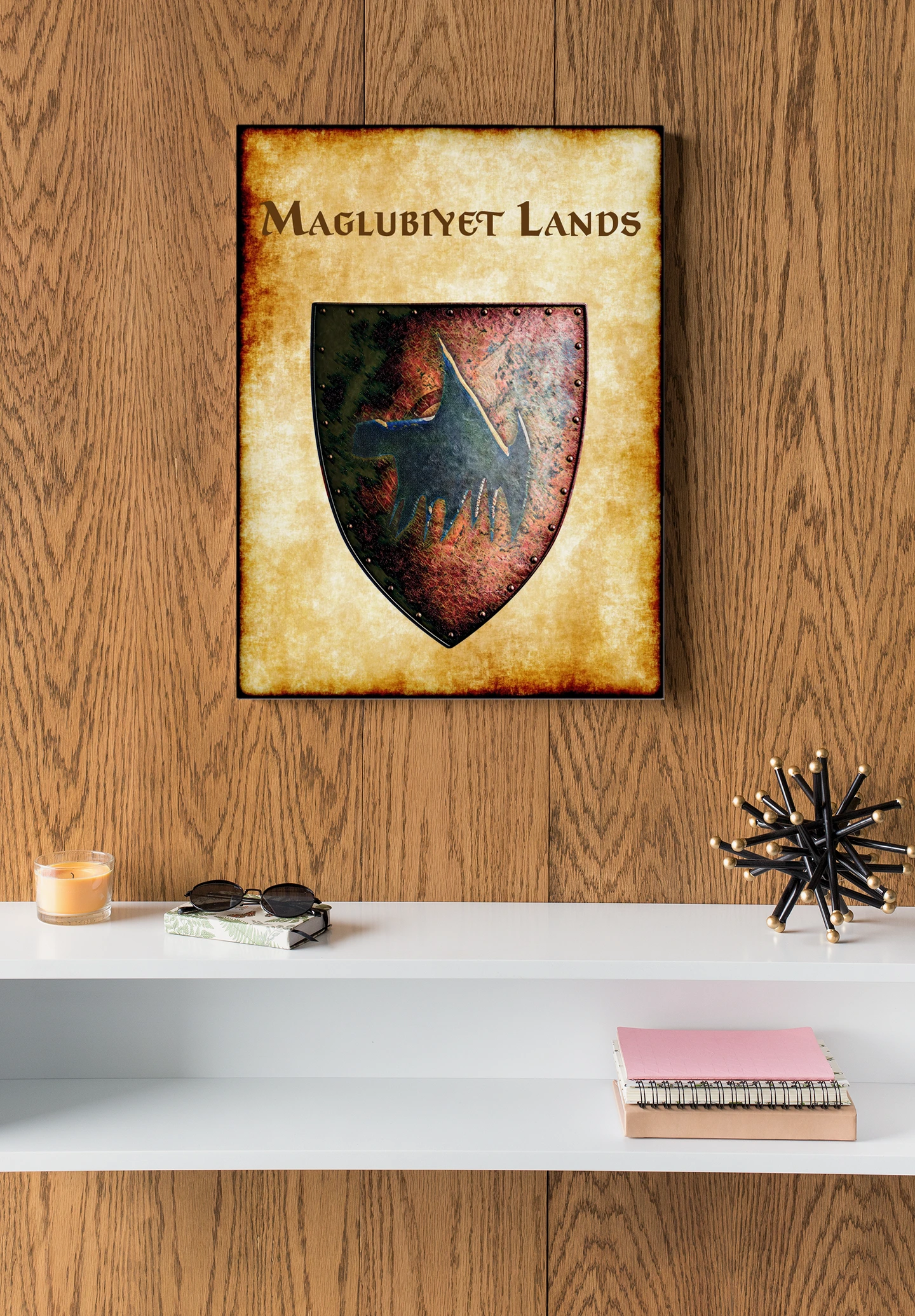 Maglubiyet Lands Fantasy Wall Art from Anna Meyer