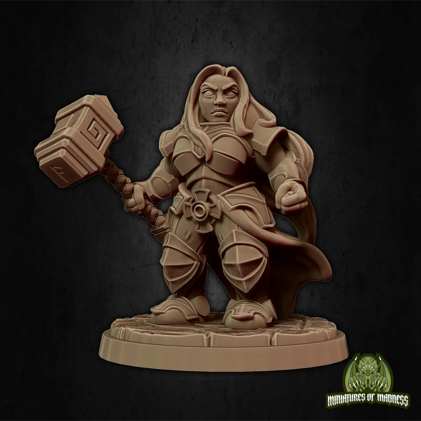 Malyan The Proud Bearded — Clan Oakentap Dwarf Miniature - Image 2