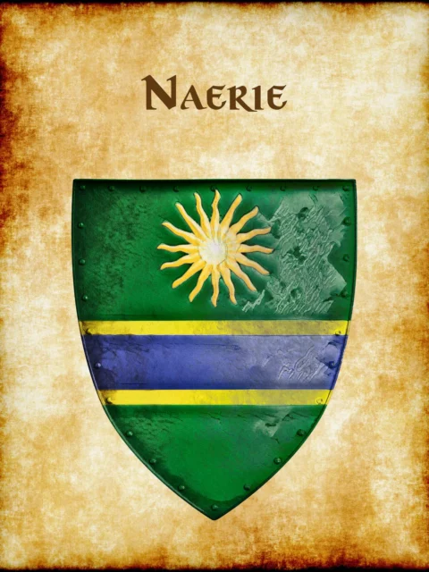 Alternative view of Naerie Fantasy Canvas Print from Anna Meyer