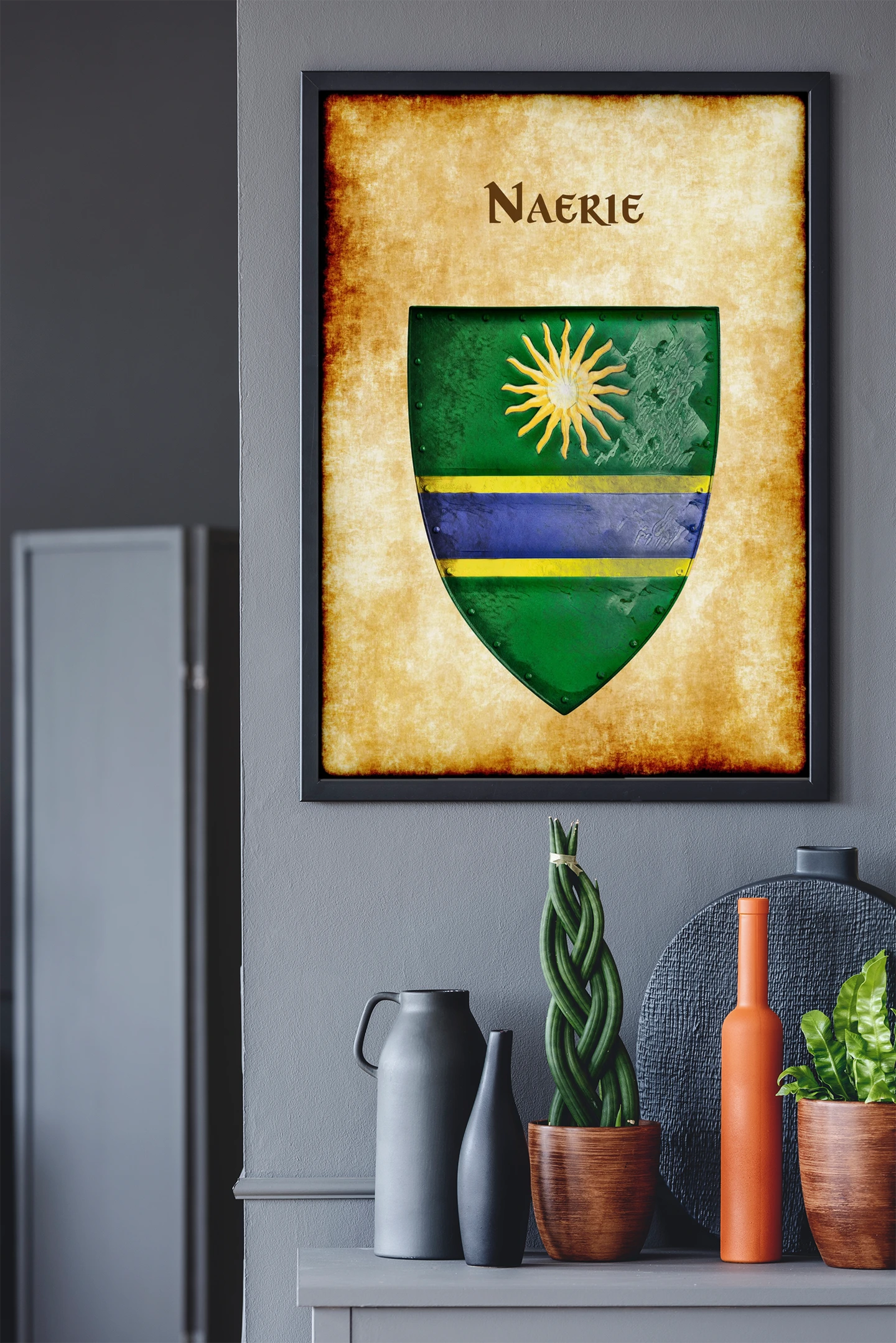 Naerie Fantasy Canvas Print from Anna Meyer - Image 4