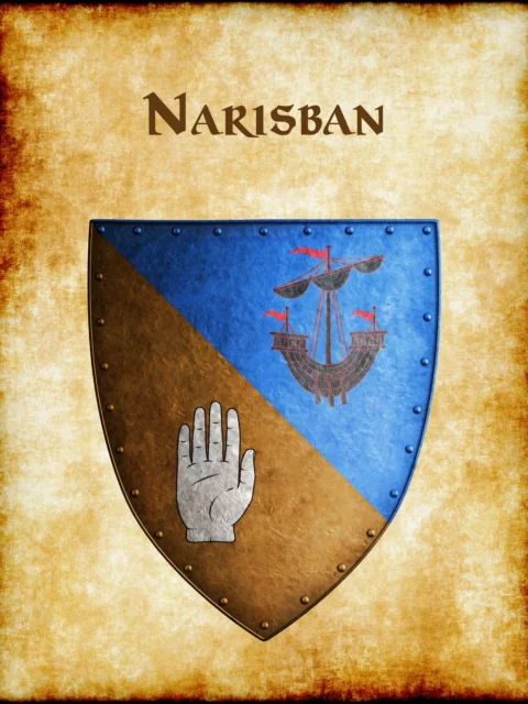 Alternative view of Narisban Fantasy Canvas Artwork from Anna Meyer