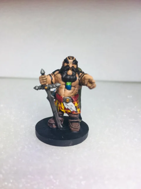 Nurin The Averse — Clan Oakentap Dwarf Miniature