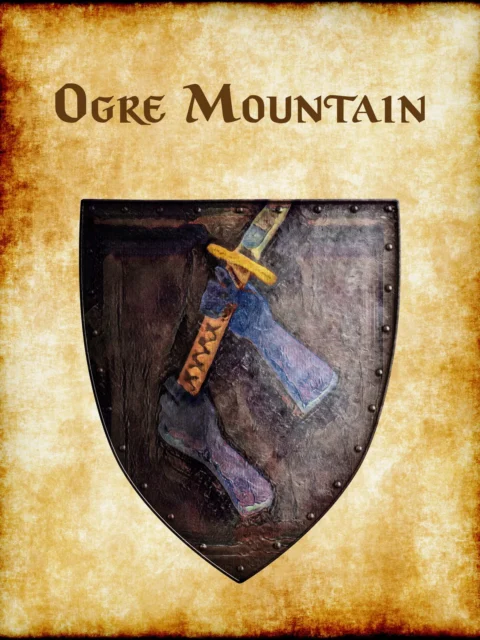 Alternative view of Ogre Mountain Fine Art Canvas from Anna Meyer