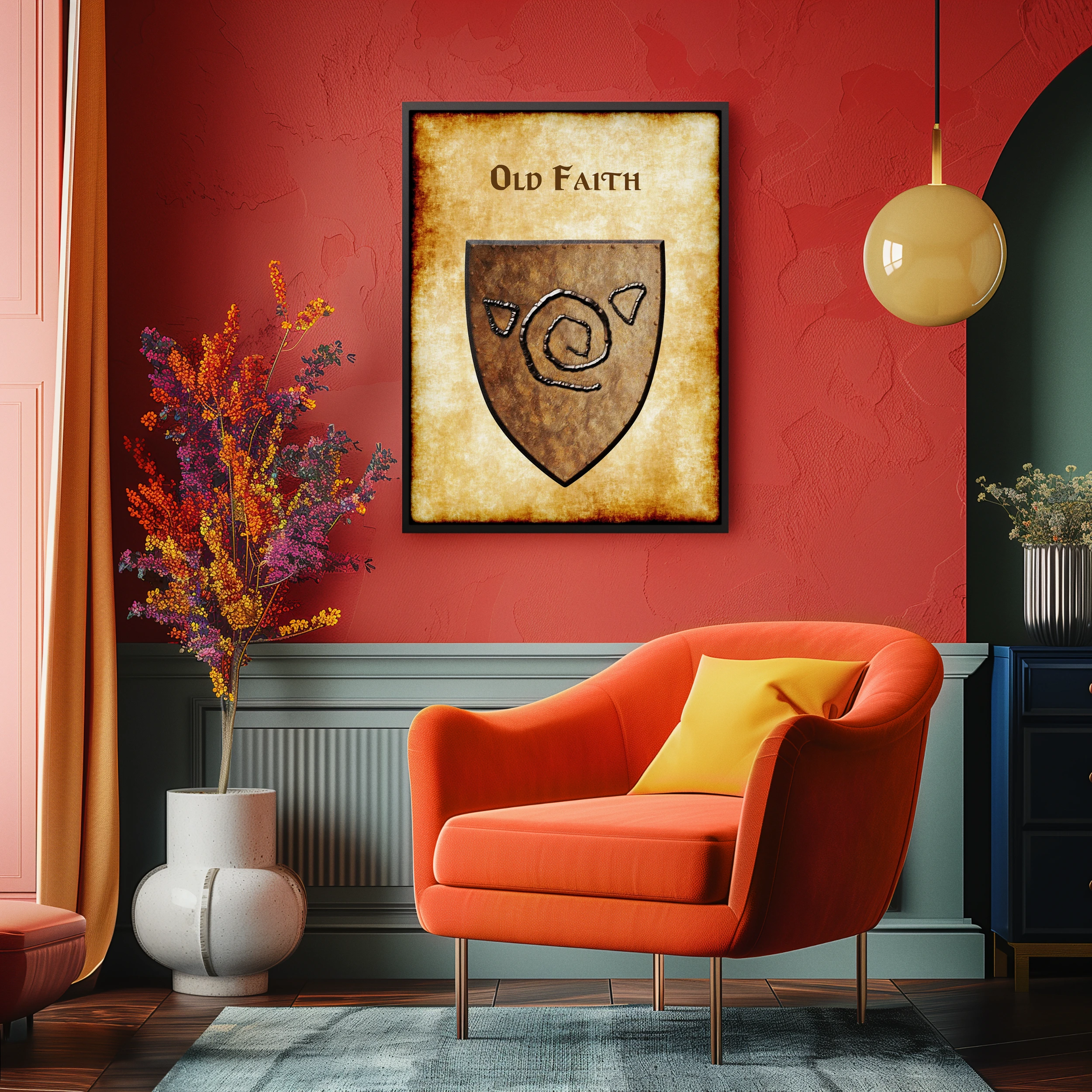 Old Faith Fantasy Canvas Print from Anna Meyer - Image 5