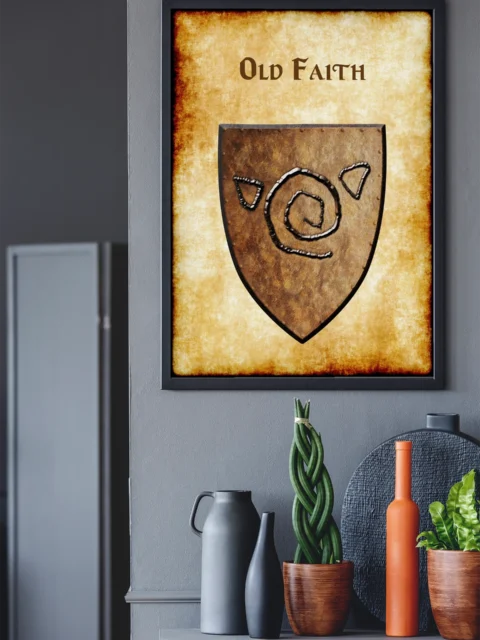 Old Faith Fantasy Wall Art from Anna Meyer