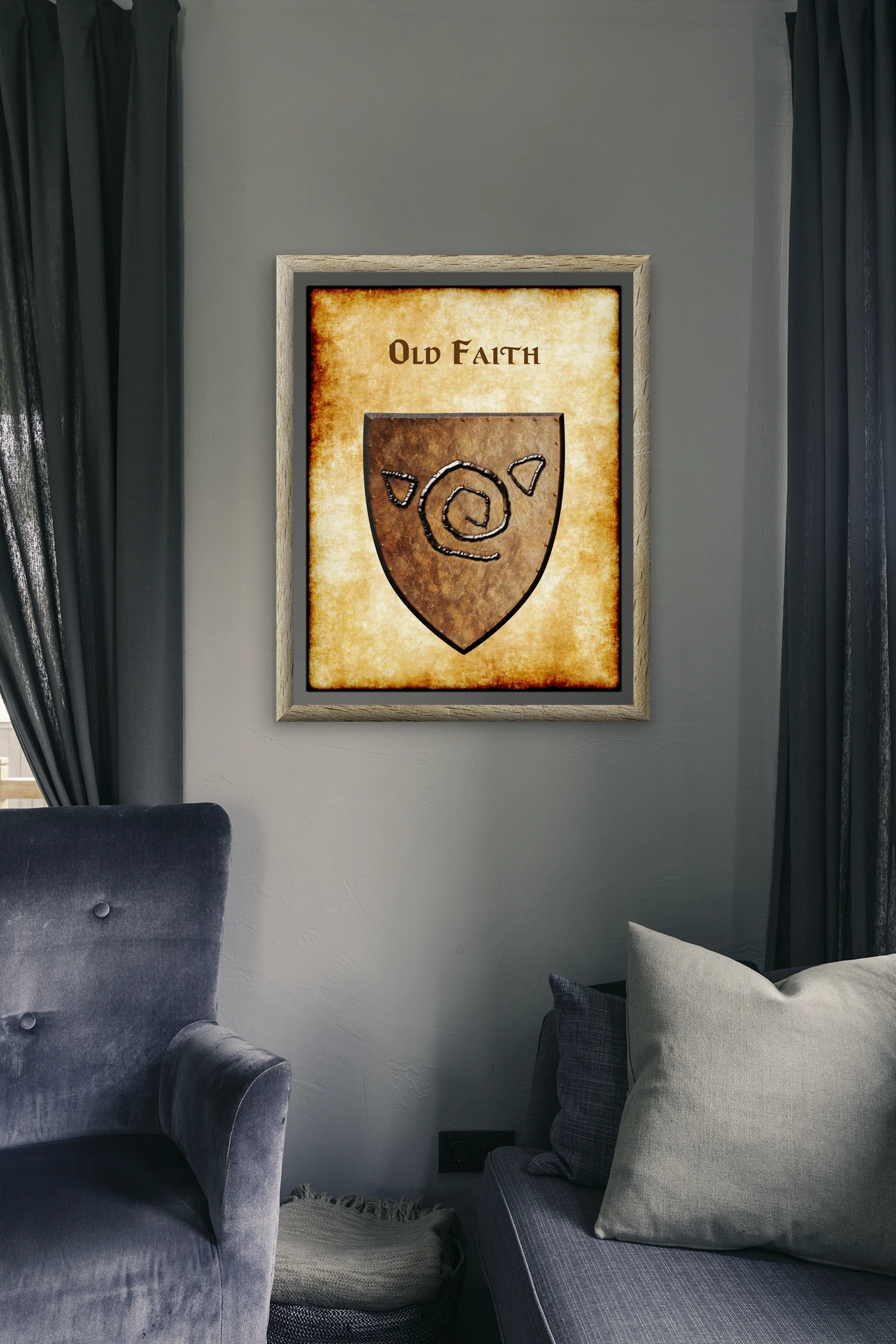Old Faith Fantasy Canvas Print from Anna Meyer - Image 3