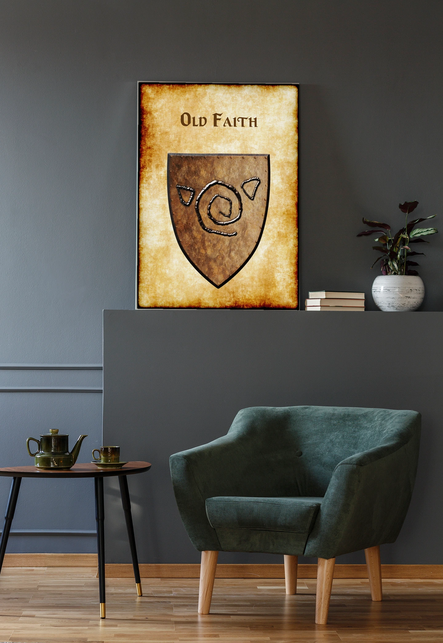 Old Faith Fantasy Canvas Print from Anna Meyer - Image 4
