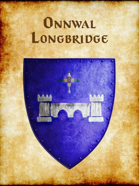 Alternative view of Onnwal Longbridge Fantasy Art Print from Anna Meyer