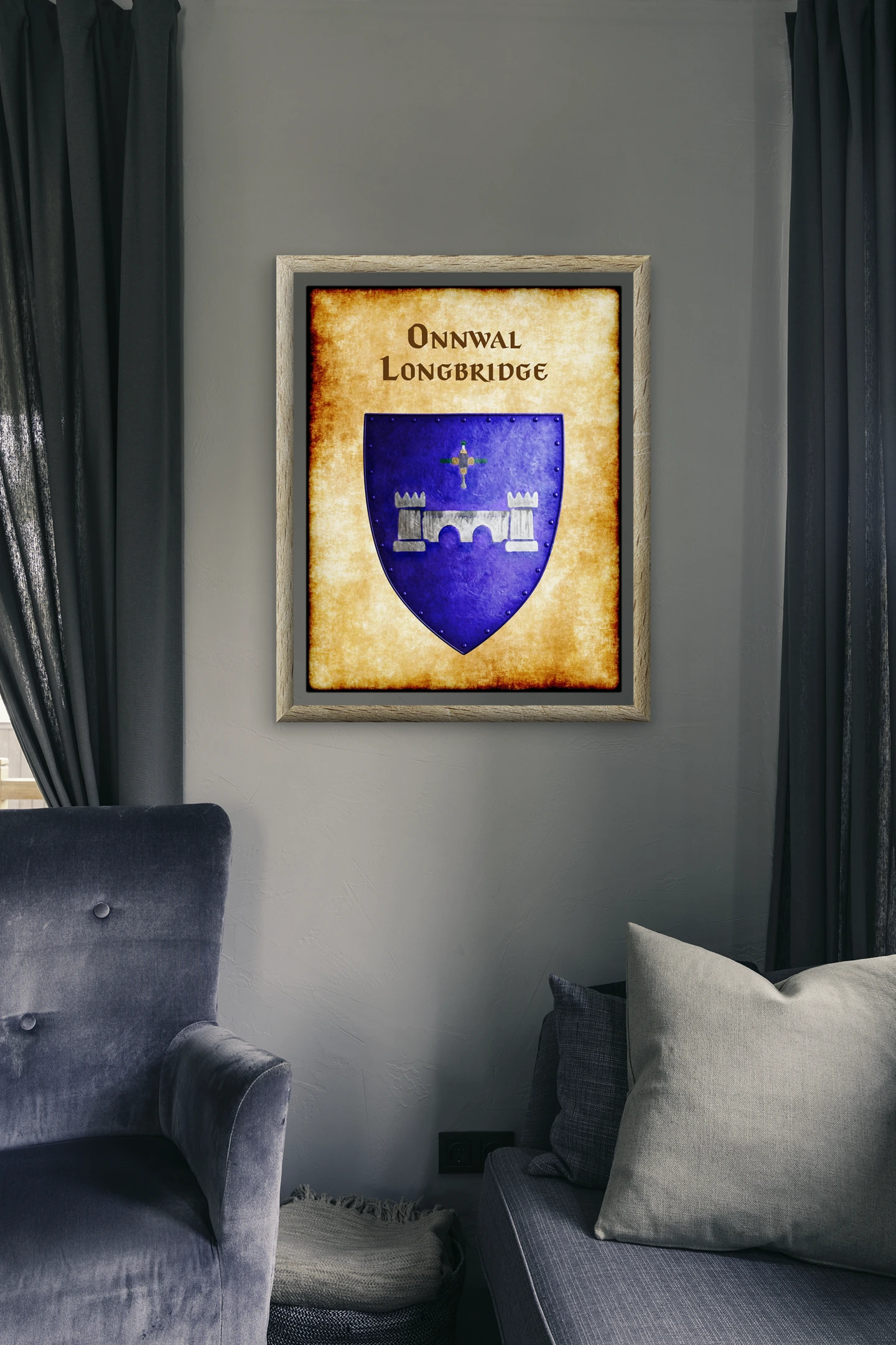 Onnwal Longbridge Fantasy Art Print from Anna Meyer