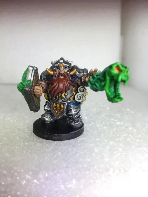 Alternative view of Ordain The Insane — Clan Oakentap Dwarf Miniature