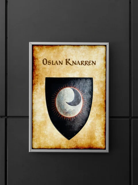 Oslan Knarren Fantasy Canvas Print from Anna Meyer