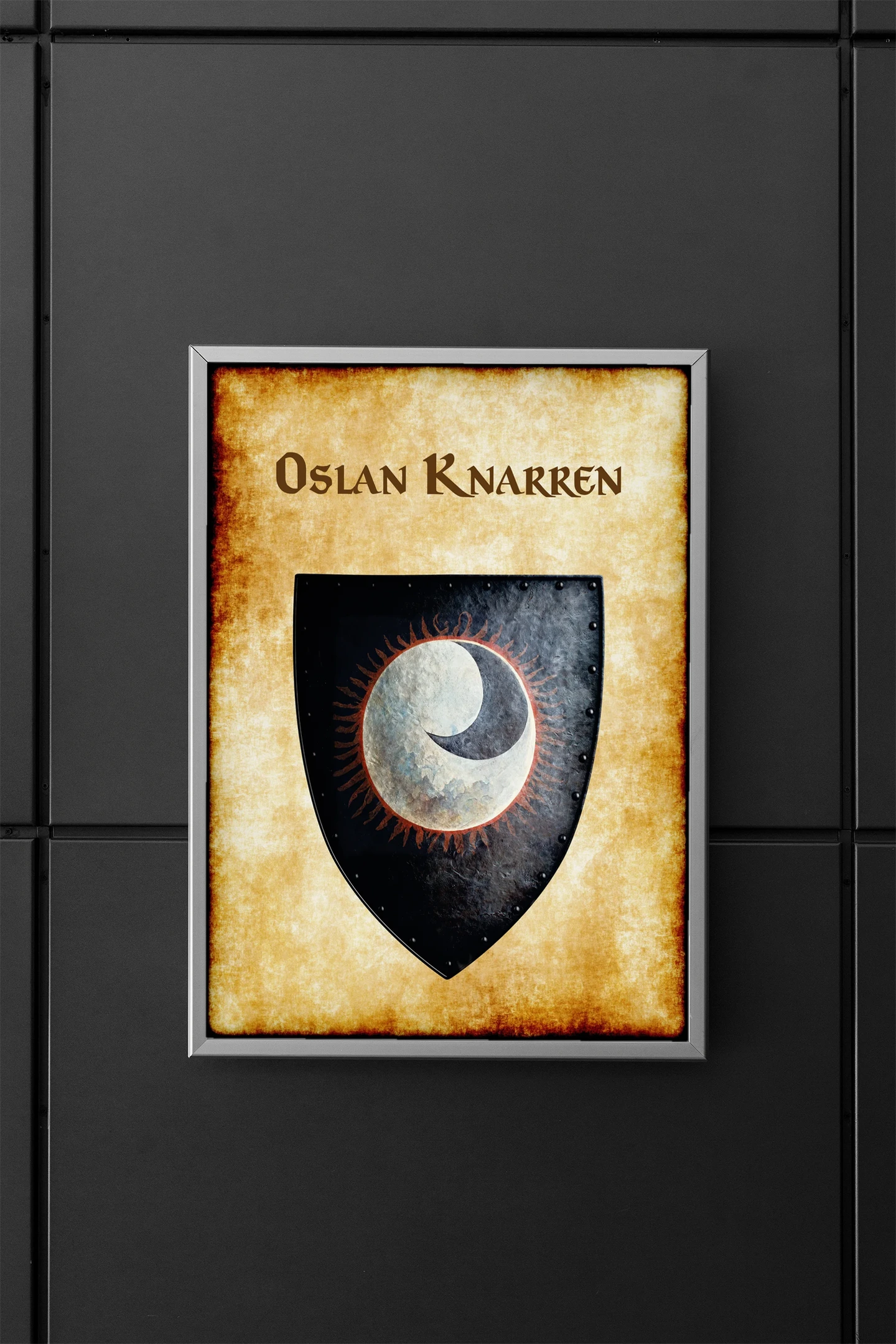 Oslan Knarren Fantasy Canvas Print from Anna Meyer