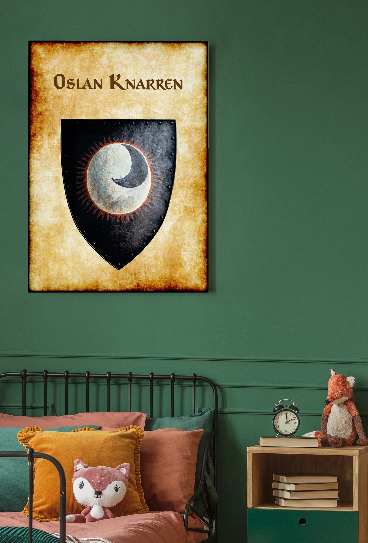 Oslan Knarren Fantasy Canvas Print from Anna Meyer - Image 3