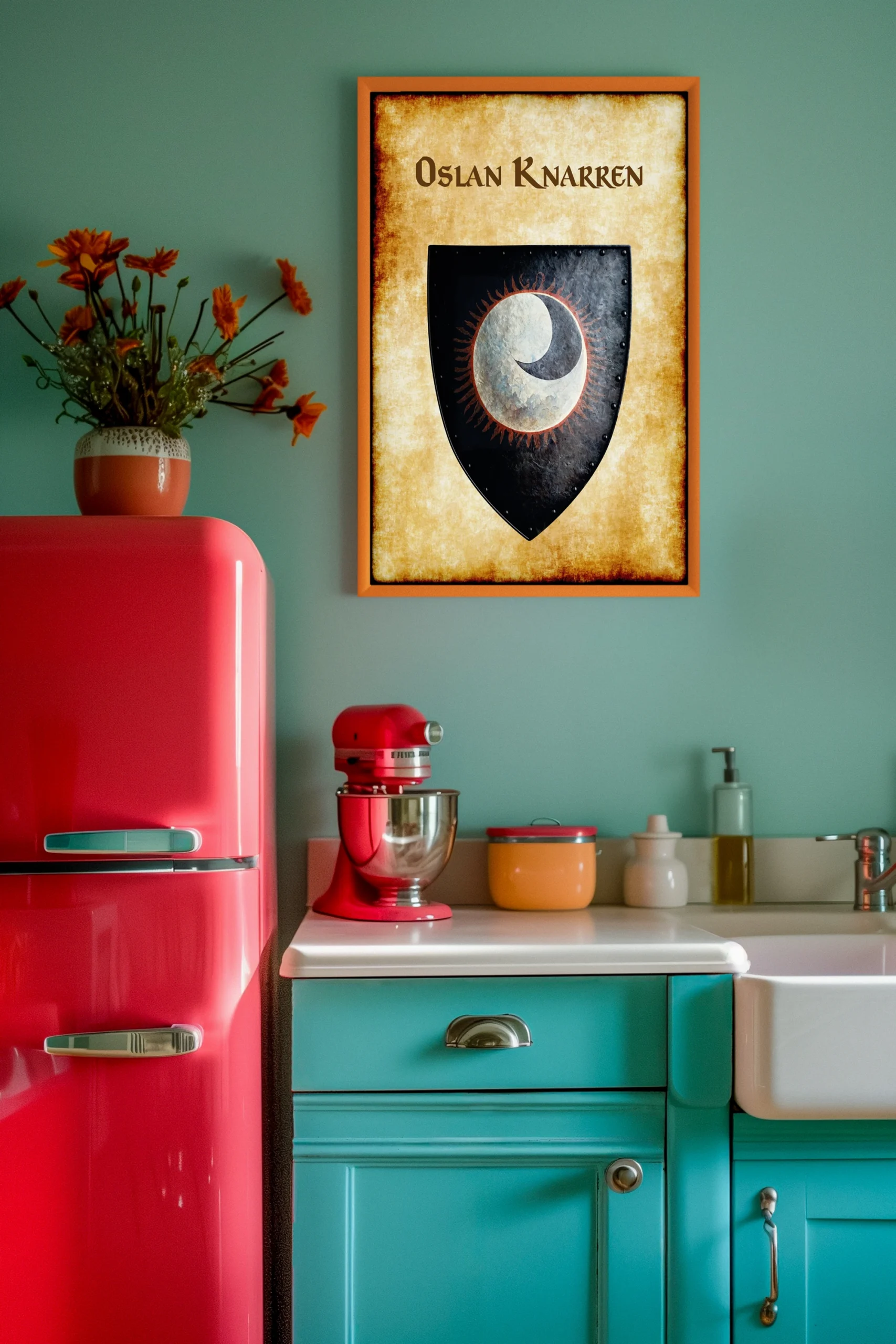 Oslan Knarren Fantasy Canvas Print from Anna Meyer - Image 5