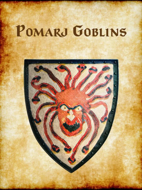 Alternative view of Pomarj Goblins Alternate Fantasy Art Print from Anna Meyer