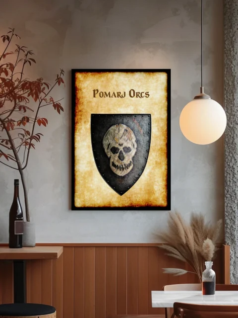 Pomarj Orcs Canvas Print from Anna Meyer