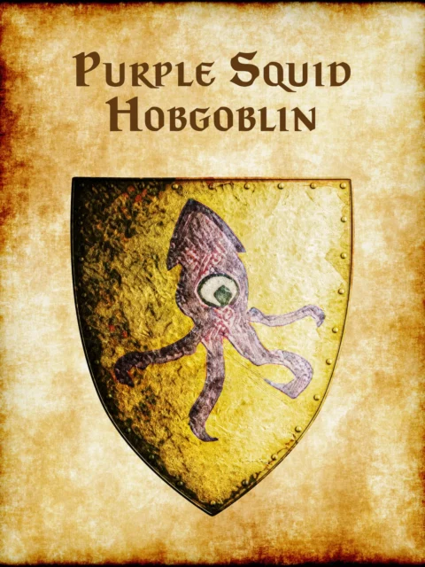 Alternative view of Purple Squid Hobgoblin Fantasy Canvas Print from Anna Meyer