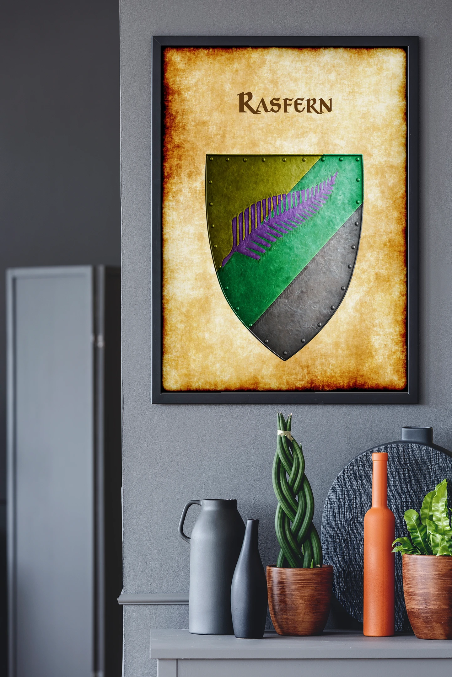 Rasfern Fantasy Wall Art from Anna Meyer - Image 4