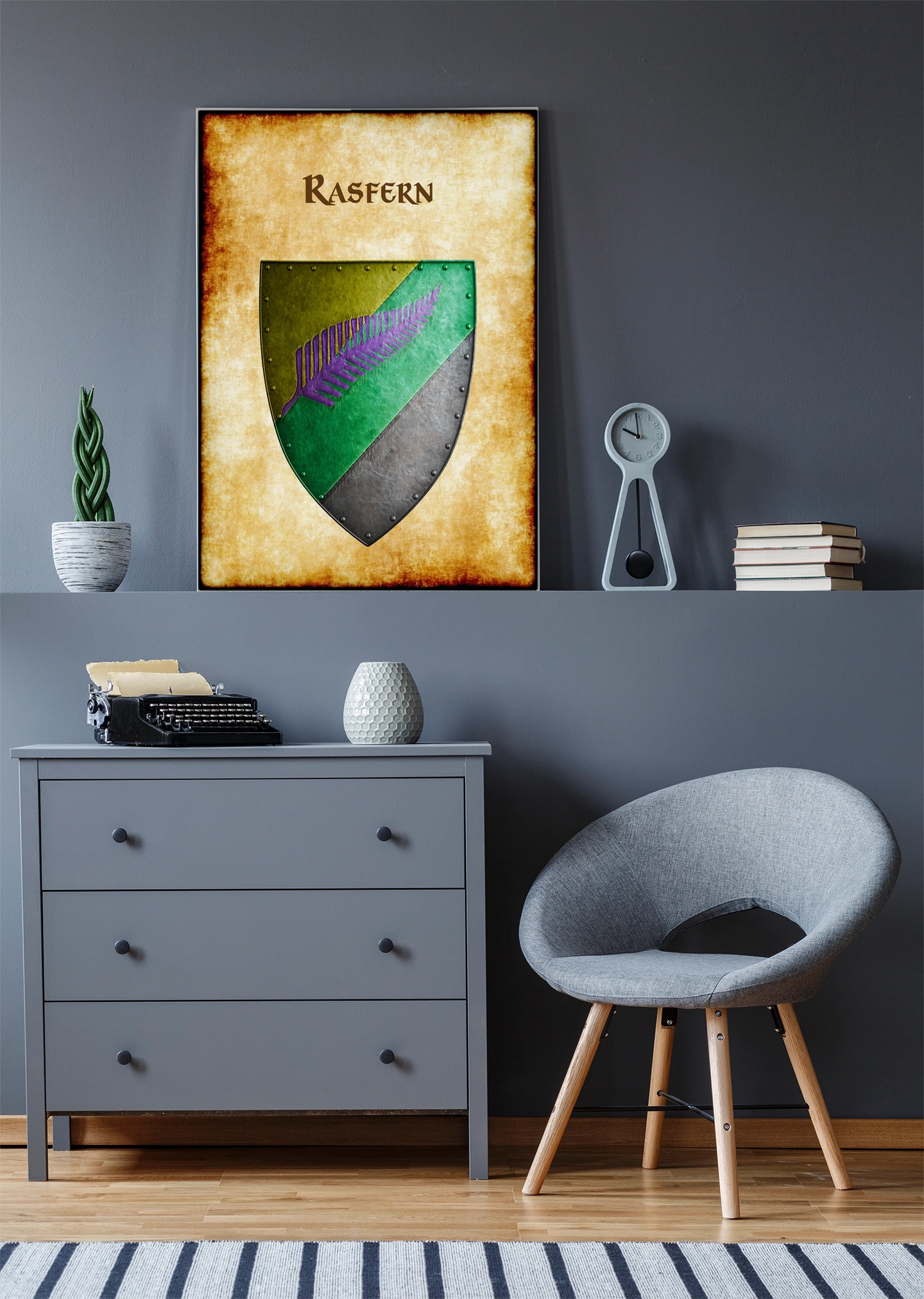 Rasfern Fantasy Wall Art from Anna Meyer - Image 3