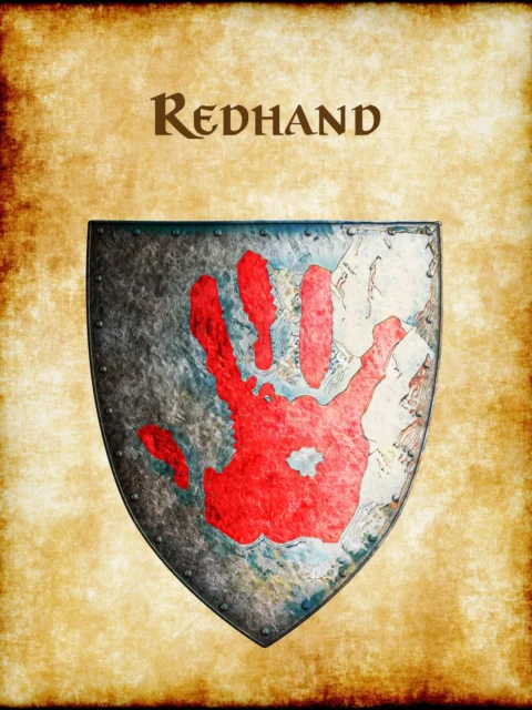 Alternative view of Redhand Fantasy Canvas Artwork from Anna Meyer