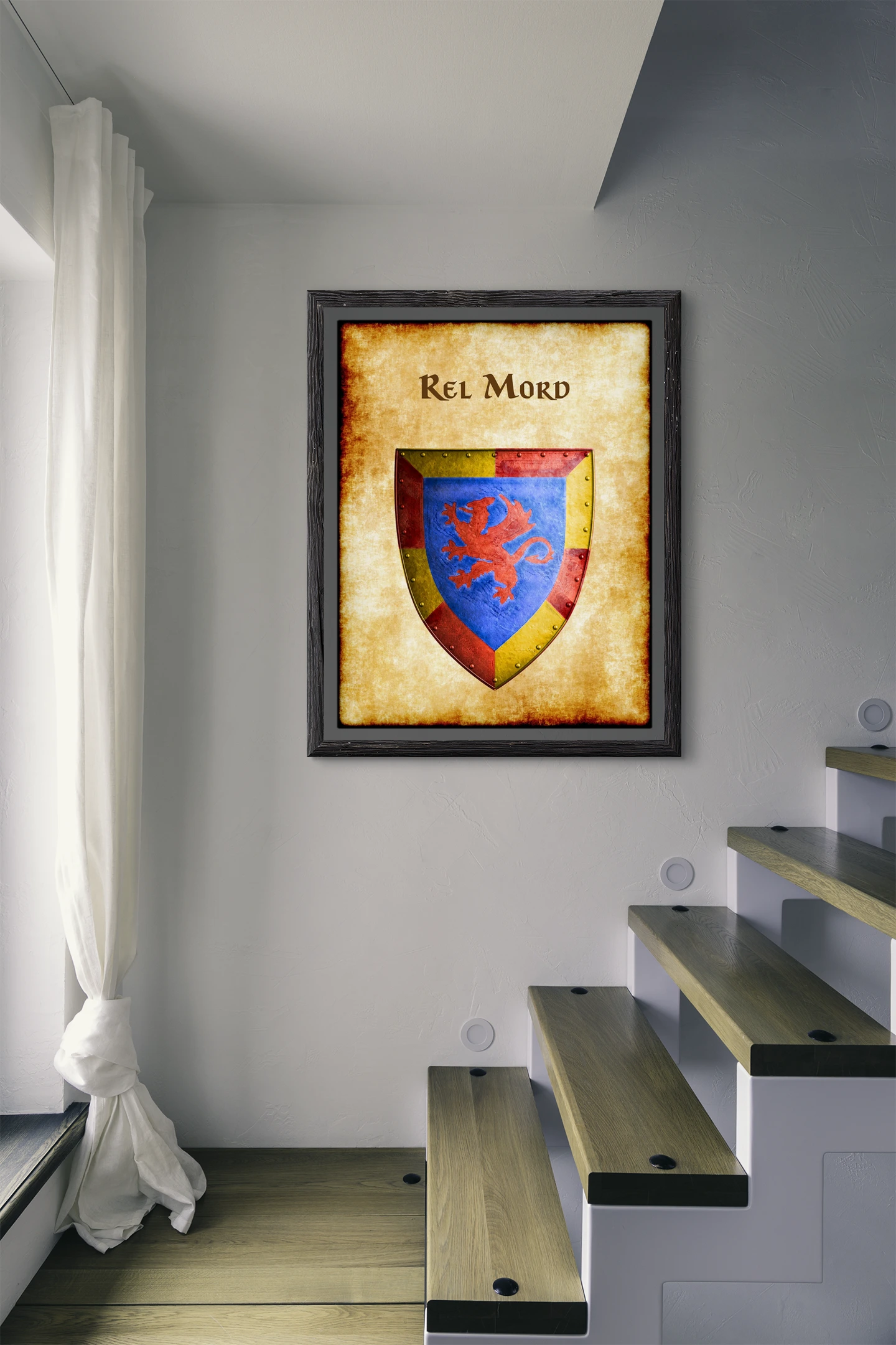 Rel Mord Canvas Art Print from Anna Meyer