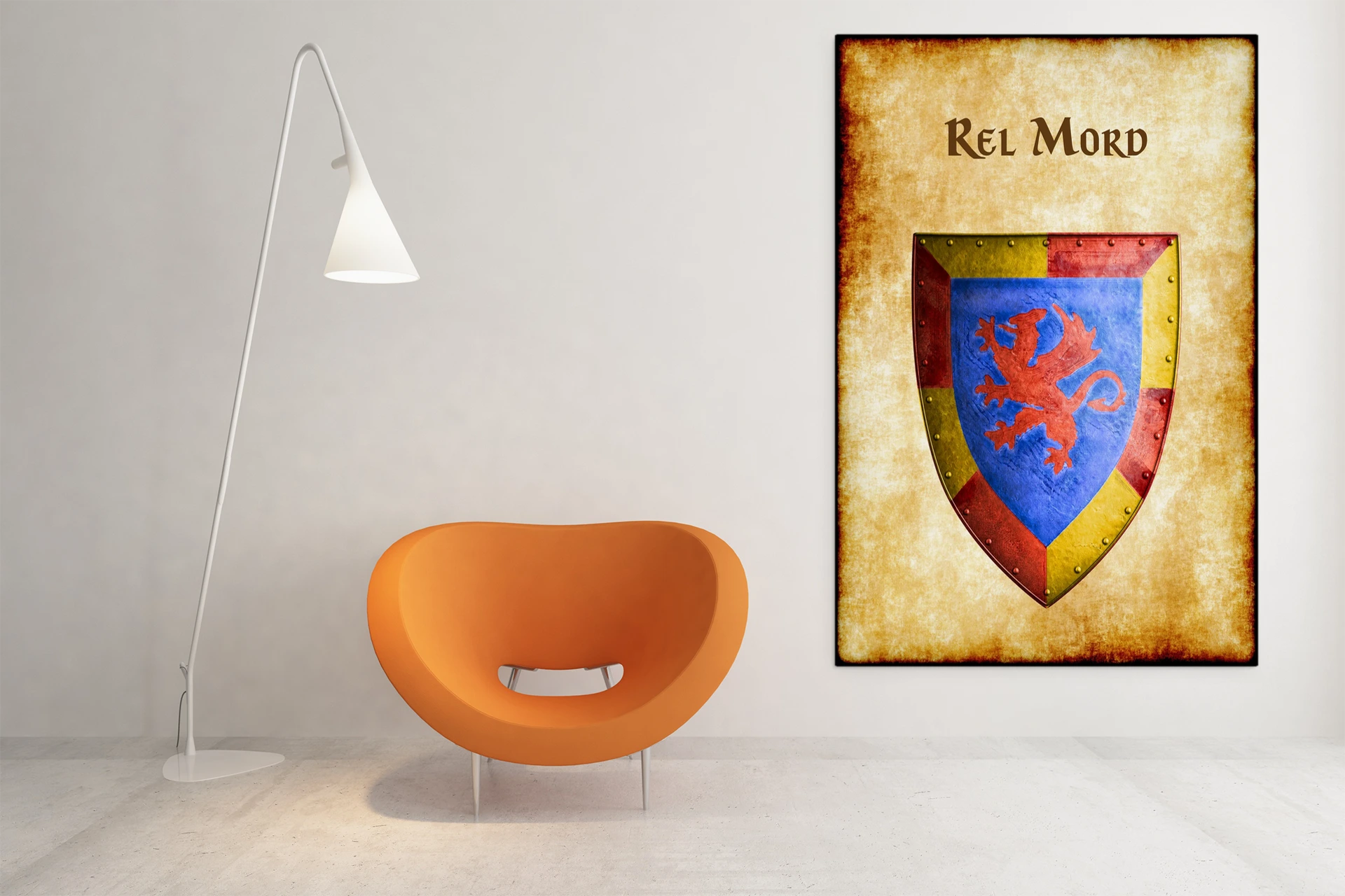 Rel Mord Canvas Art Print from Anna Meyer - Image 3