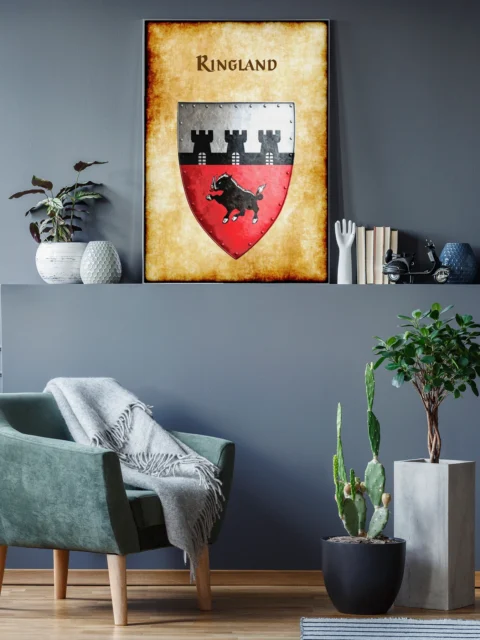 Ringland Canvas Wall Art from Anna Meyer