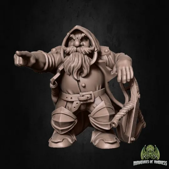 Rotu Paladud — Clan Oakentap Dwarf Miniature - Image 2