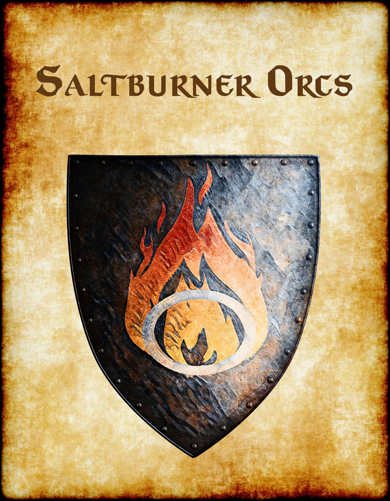 Saltburner Orcs Fine Art Canvas from Anna Meyer - Image 2