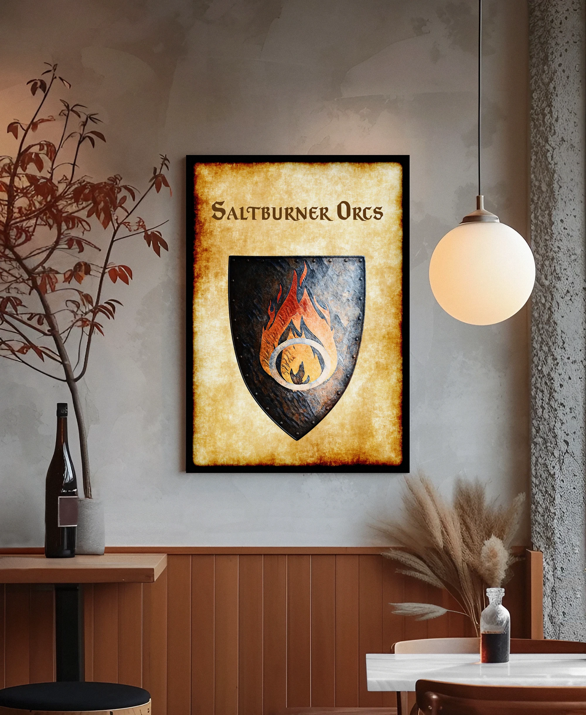 Saltburner Orcs Fine Art Canvas from Anna Meyer