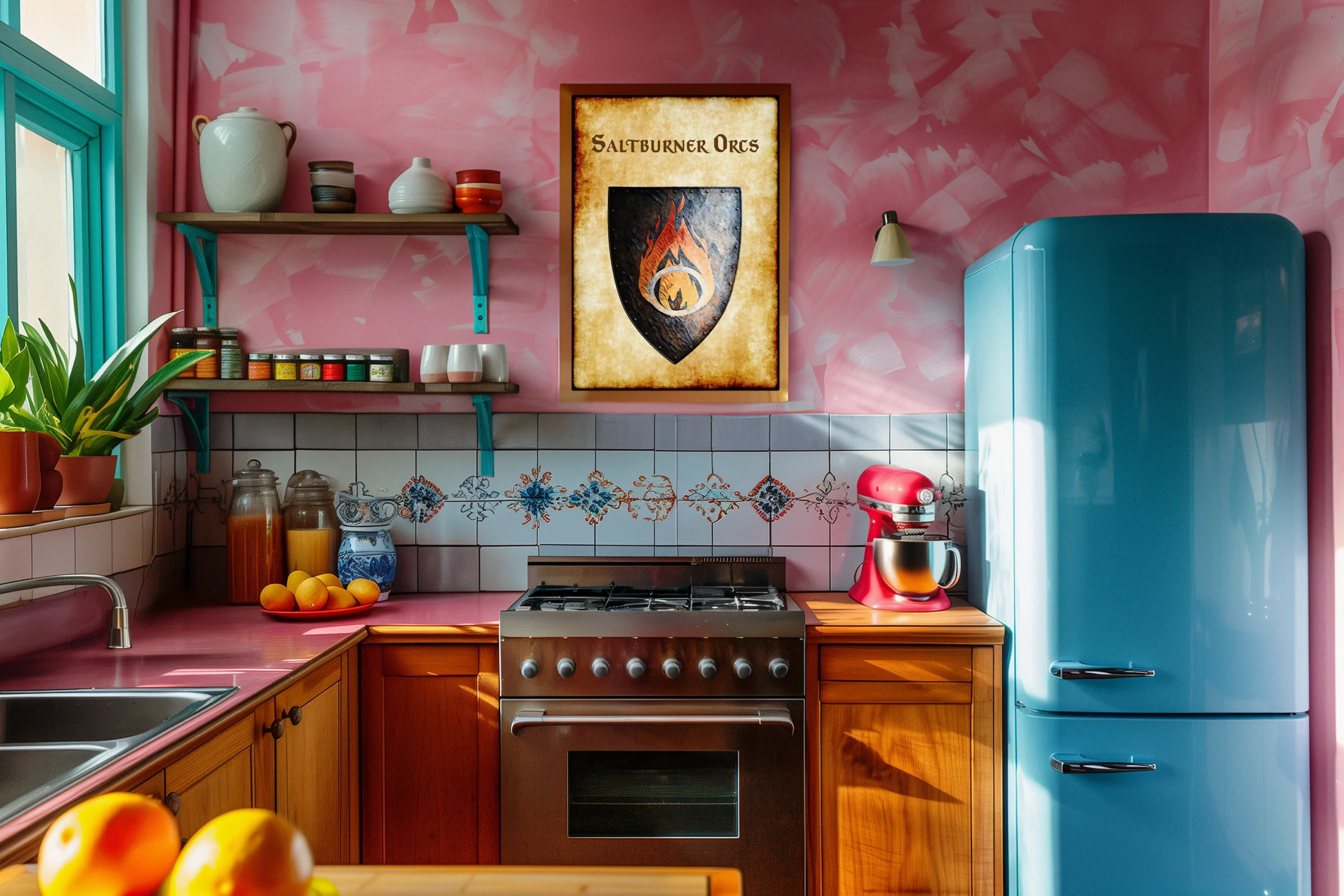 Saltburner Orcs Fine Art Canvas from Anna Meyer - Image 4