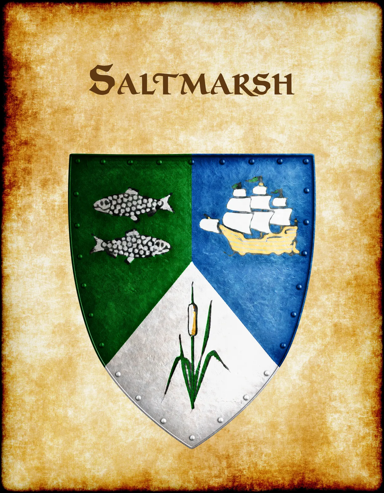 Saltmarsh Canvas Wall Art from Anna Meyer - Image 2