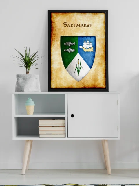 Saltmarsh Canvas Wall Art from Anna Meyer