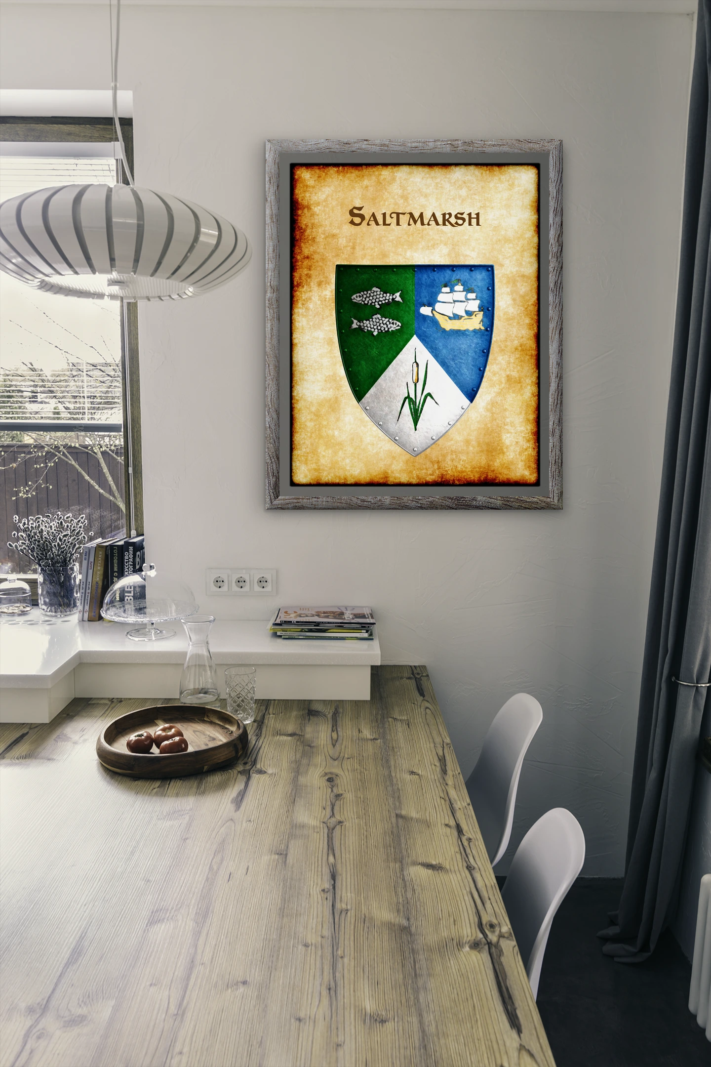 Saltmarsh Canvas Wall Art from Anna Meyer - Image 3