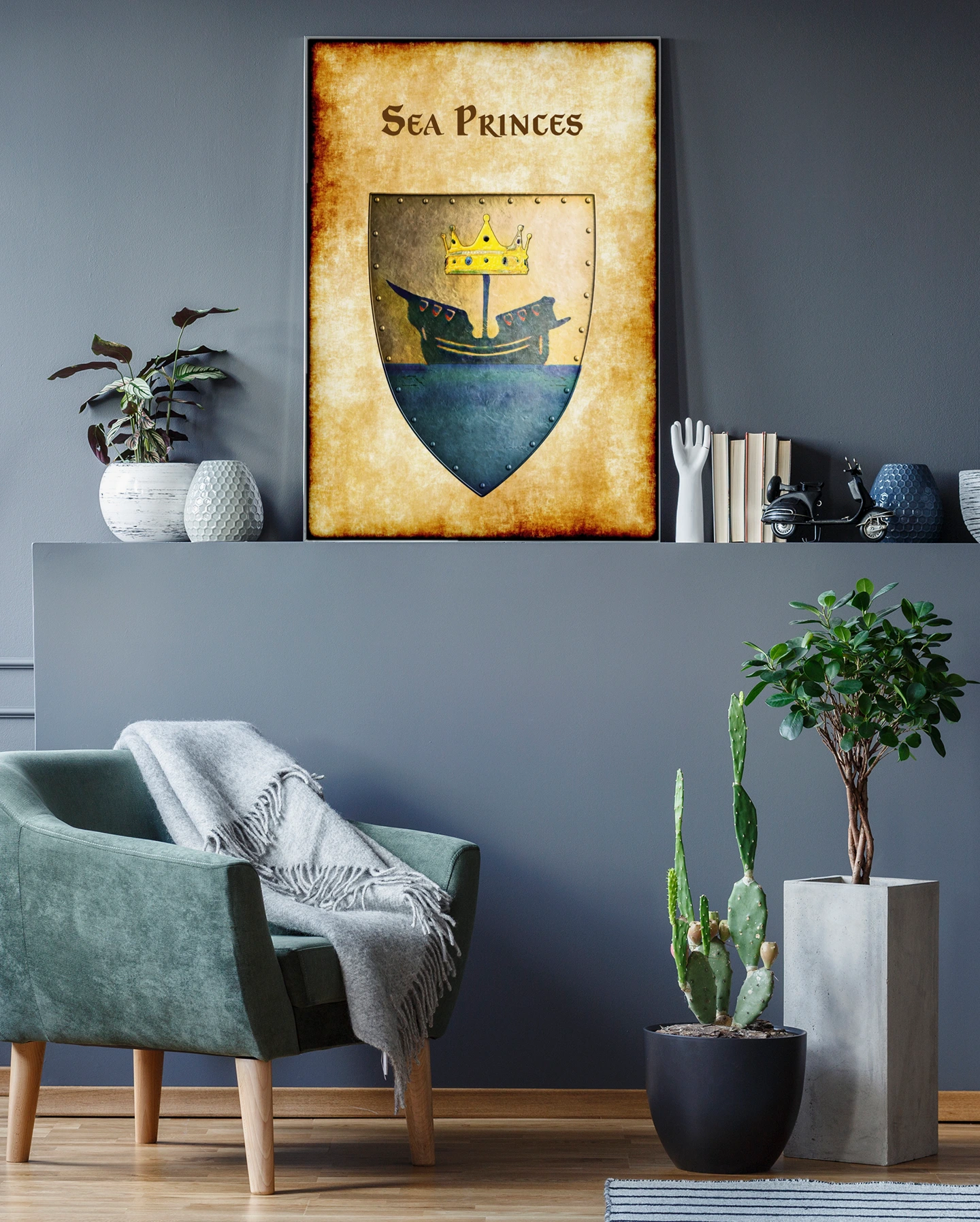 Sea Princes Fine Art Canvas from Anna Meyer - Image 4