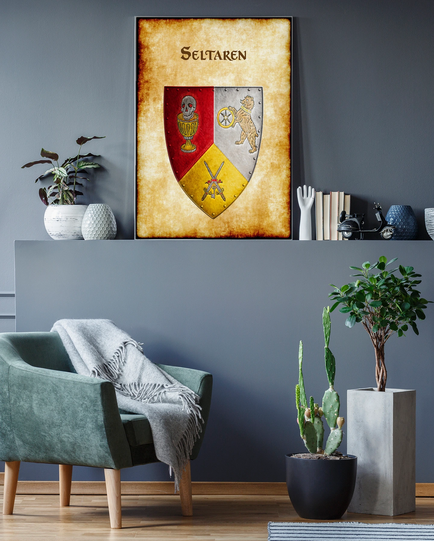 Seltaren Fantasy Wall Art from Anna Meyer - Image 4