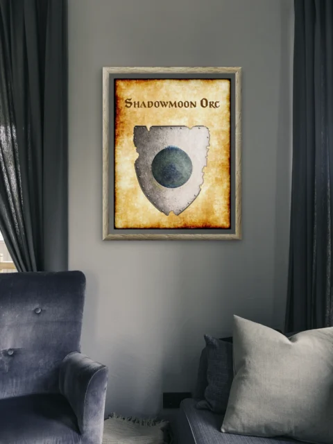 Shadowmoon Orc Canvas Art Print from Anna Meyer