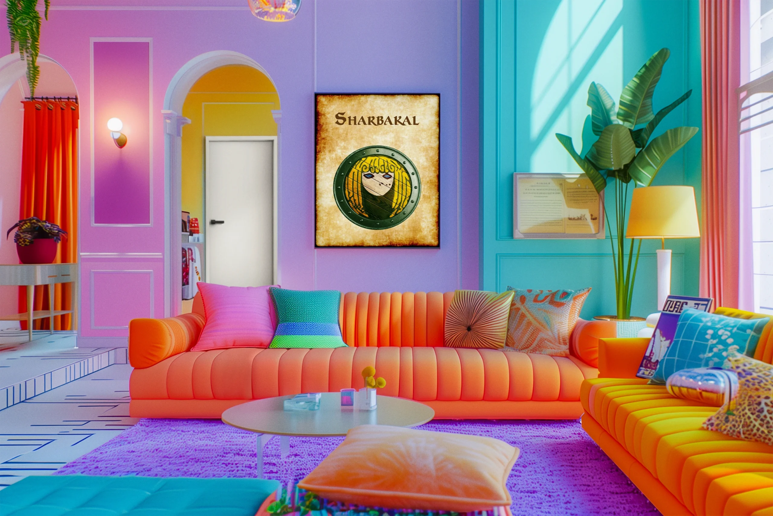 Sharbakal Canvas Wall Art from Anna Meyer - Image 3