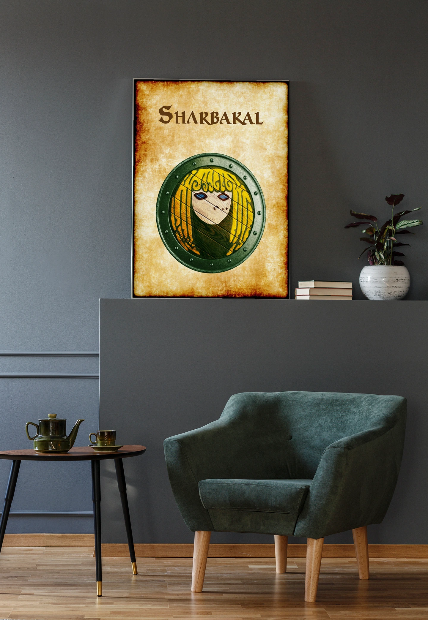 Sharbakal Canvas Wall Art from Anna Meyer