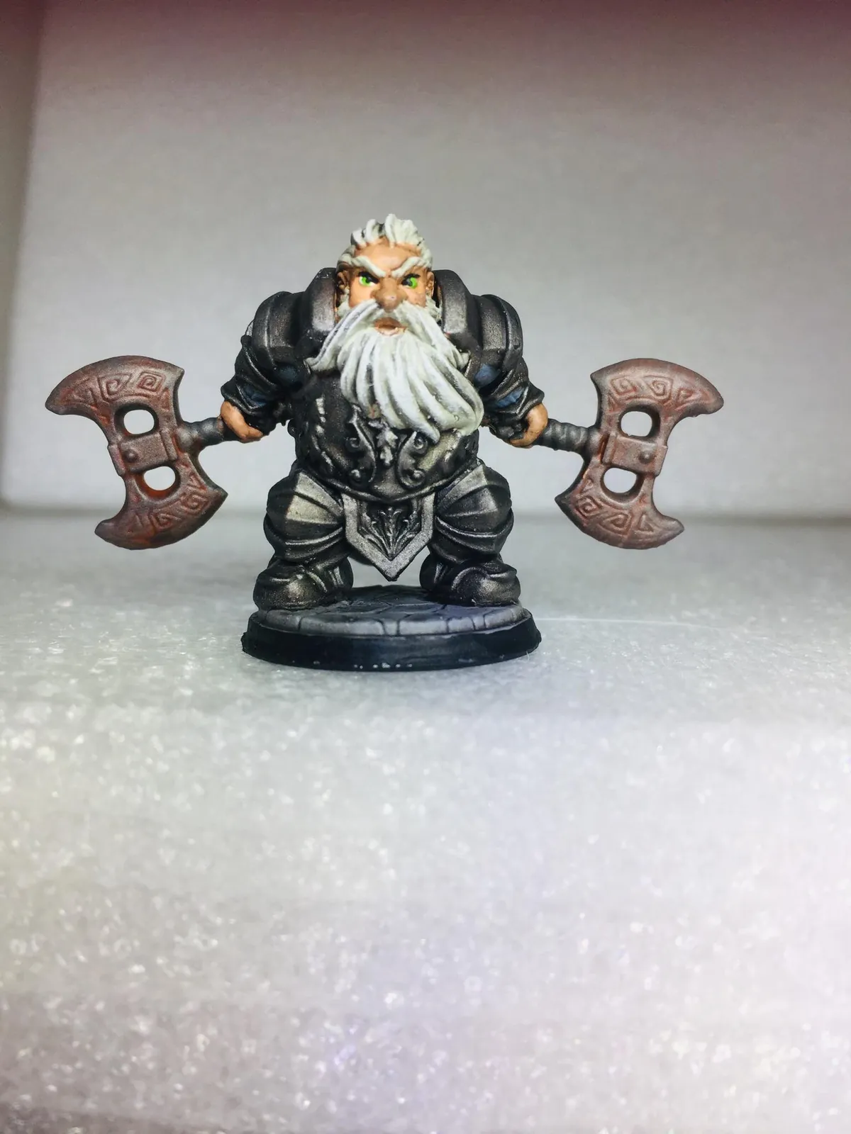 Sinar The Fearless — Clan Oakentap Dwarf Miniature