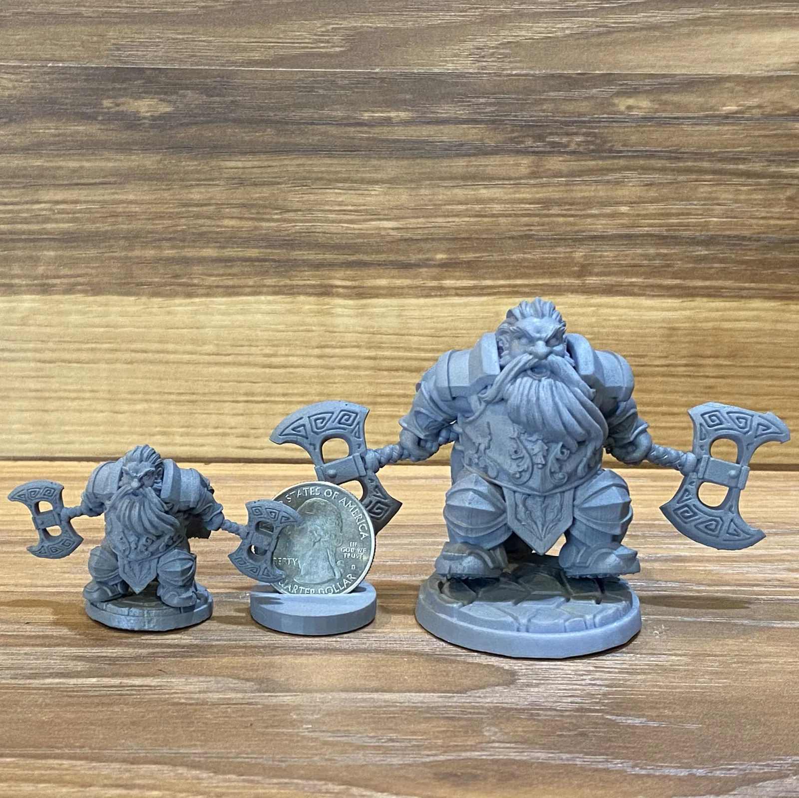 Sinar The Fearless — Clan Oakentap Dwarf Miniature - Image 3