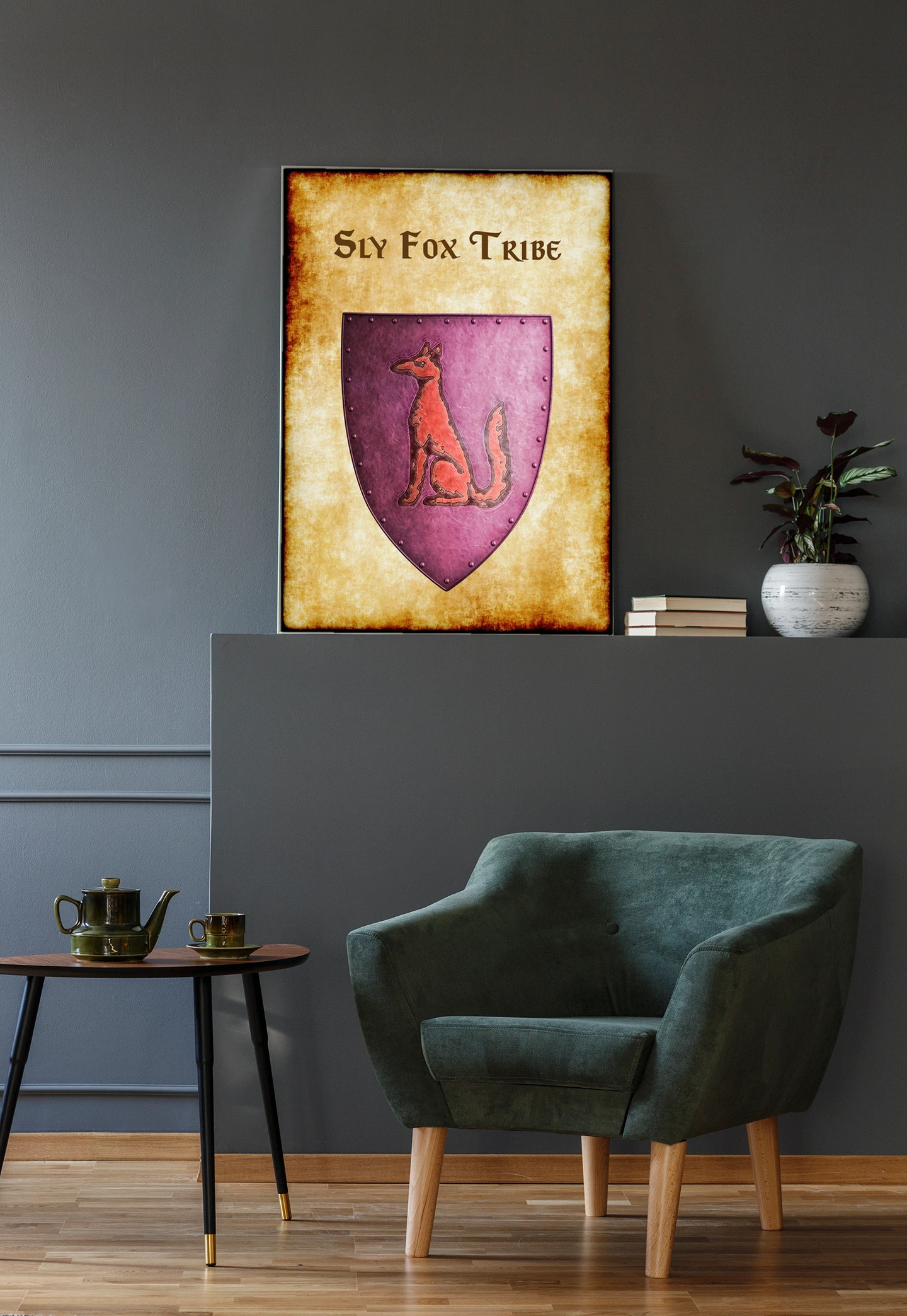 Sly Fox Tribe Gallery Archival Print from Anna Meyer - Image 3