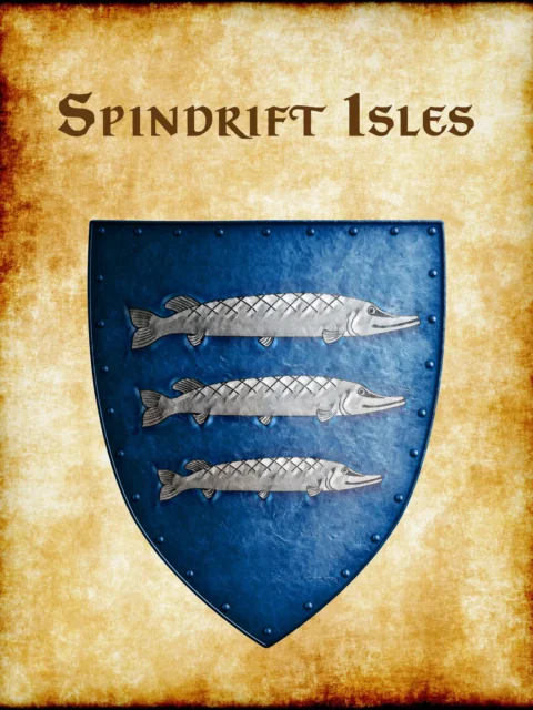 Alternative view of Spindrift Isles Fantasy Wall Art from Anna Meyer