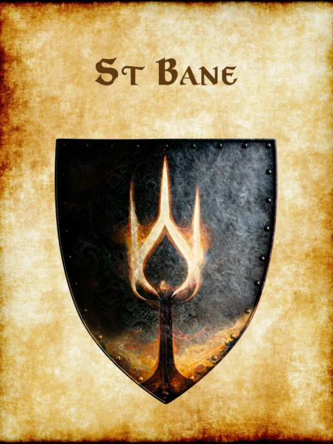 Alternative view of St Bane Canvas Art Print from Anna Meyer